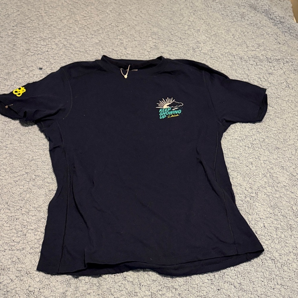 Brooks Run Happy, Des Collab Navy Tee